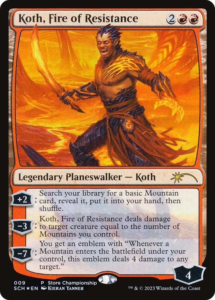 Koth, Fire of Resistance - Image 1