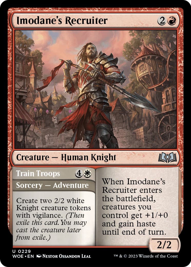 Imodane's Recruiter // Train Troops - Image 1