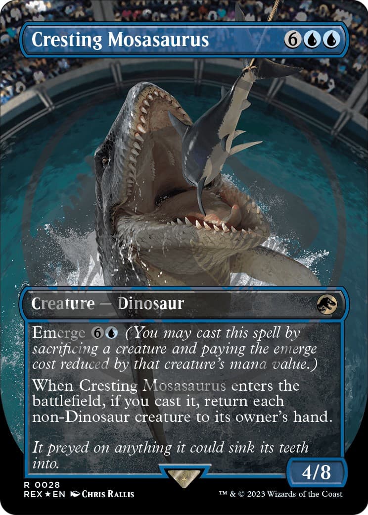 Cresting Mosasaurus - Image 1