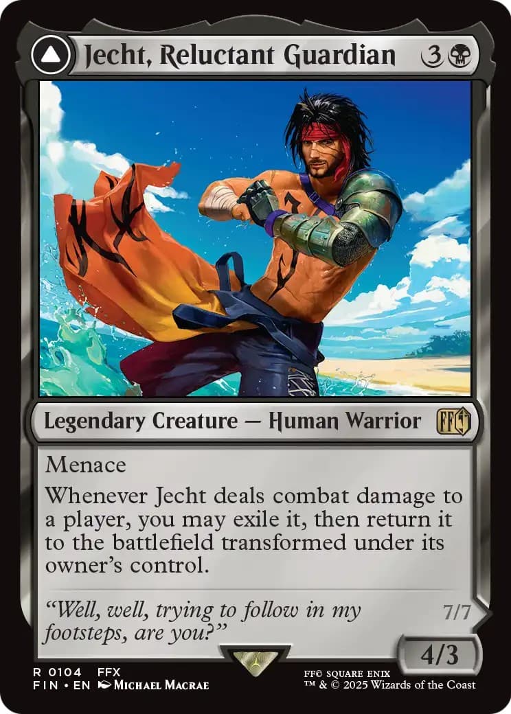 Jecht, Reluctant Guardian // Braska's Final Aeon - Image 1