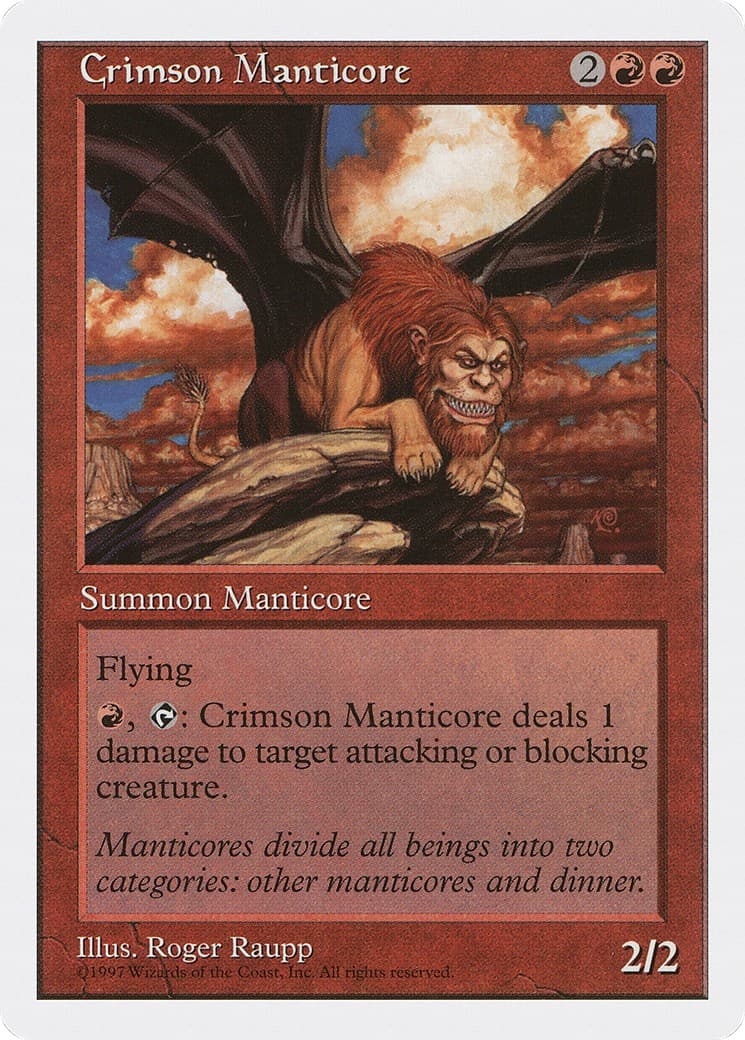 Crimson Manticore - Image 1