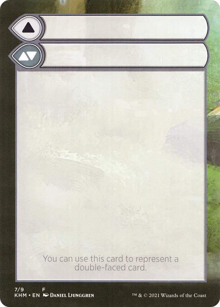 Double-Faced Substitute Card - Image 1