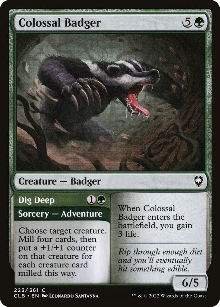 Colossal Badger // Dig Deep - Image 1