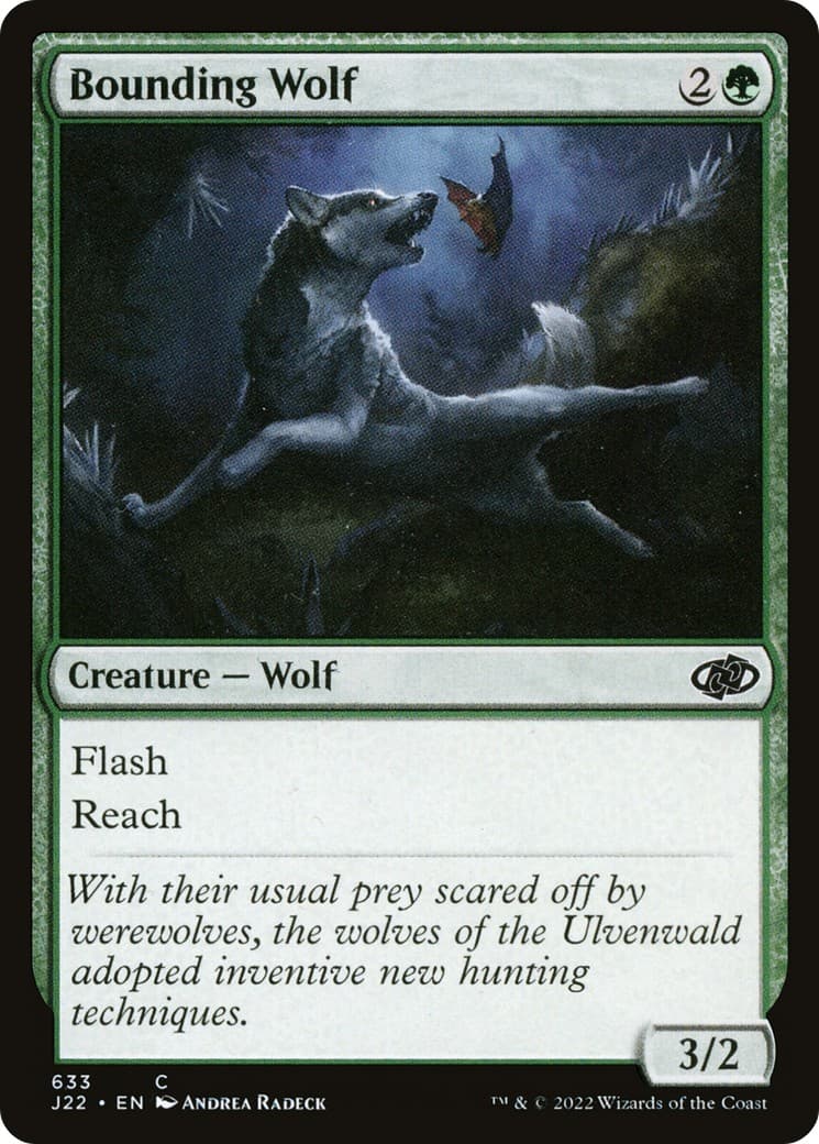 Bounding Wolf - Image 1