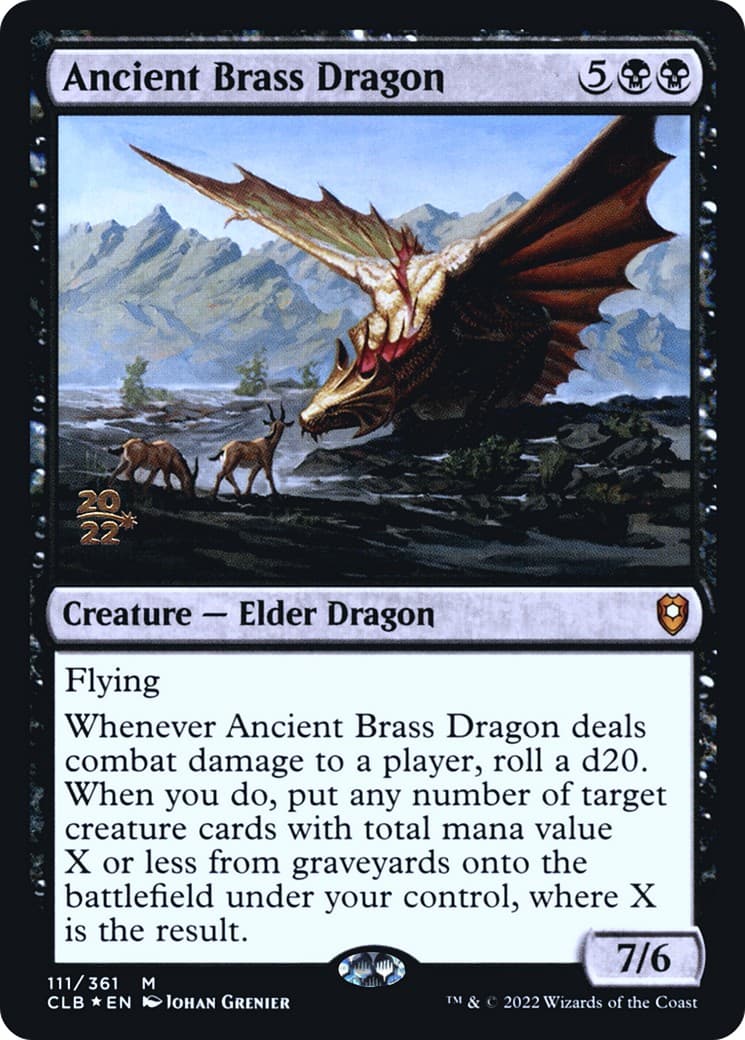 Ancient Brass Dragon - Image 1