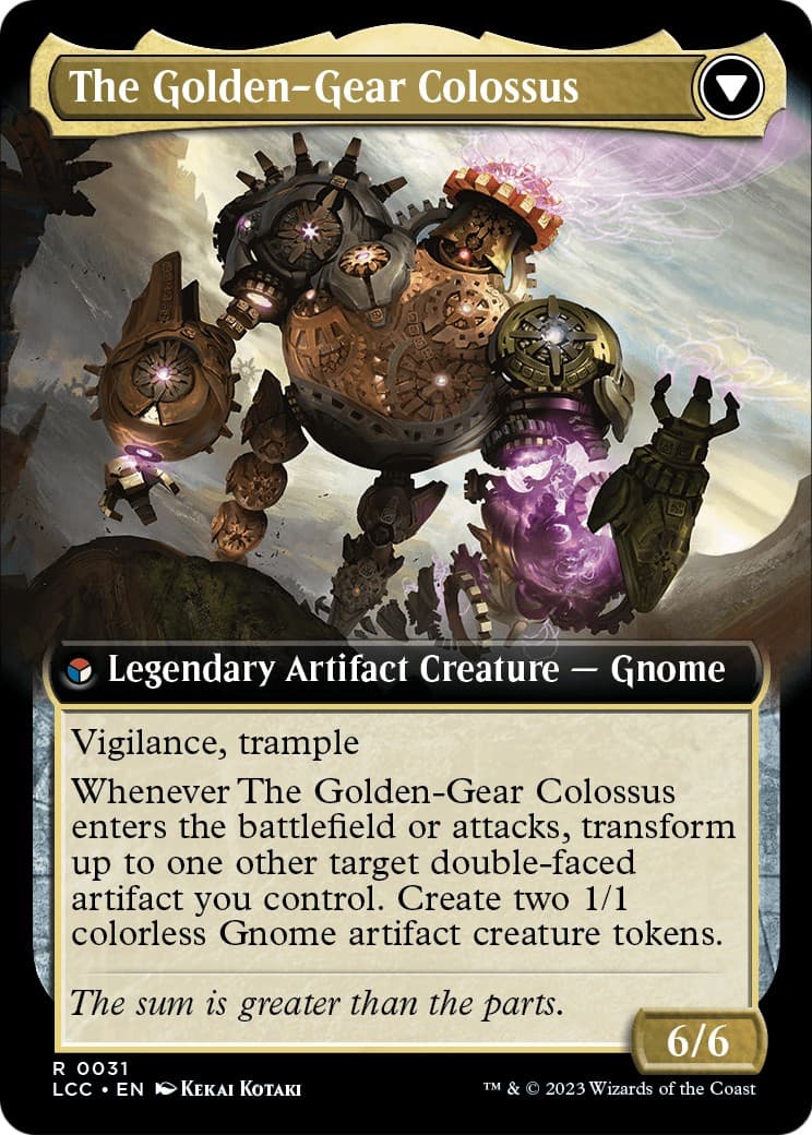 Tetzin, Gnome Champion // The Golden-Gear Colossus thumbnail 2