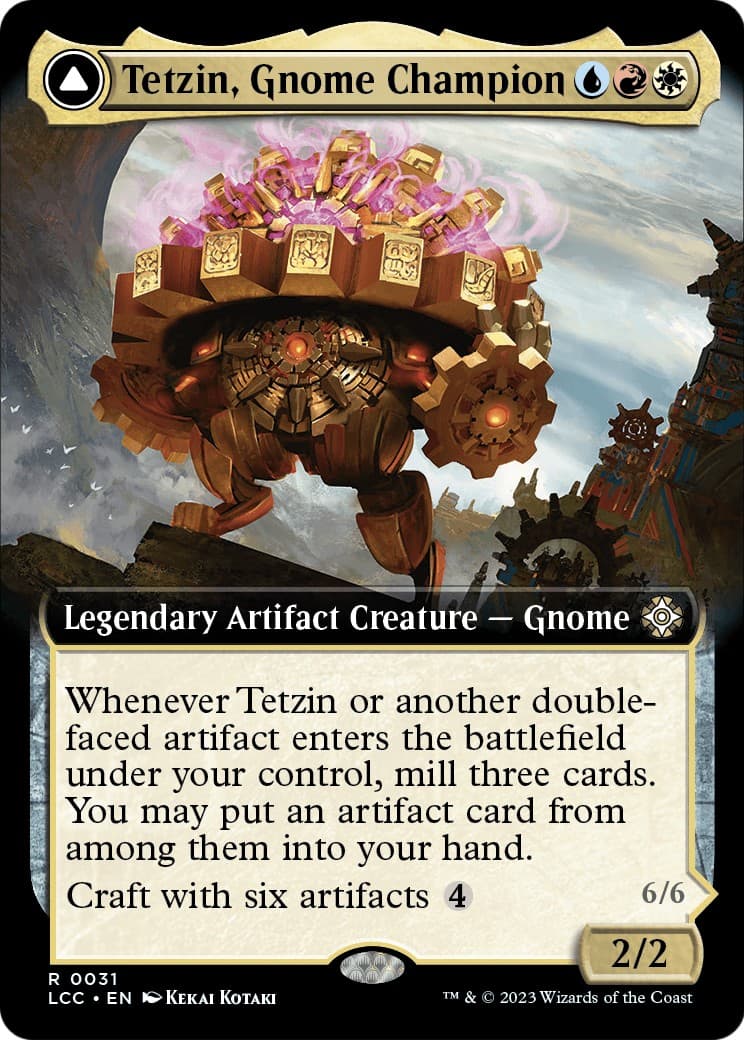 Tetzin, Gnome Champion // The Golden-Gear Colossus - Image 1