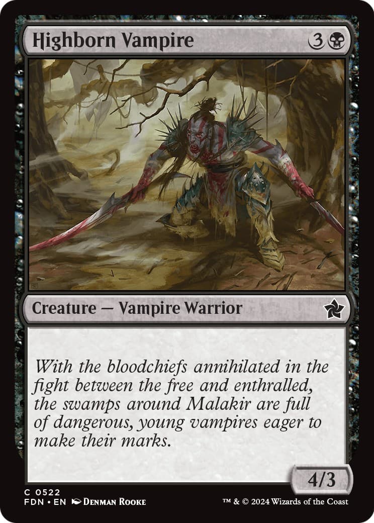 Highborn Vampire - Image 1