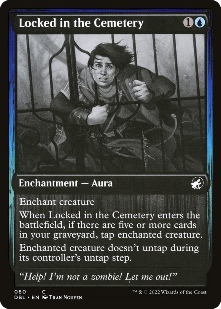 Locked in the Cemetery - Image 1