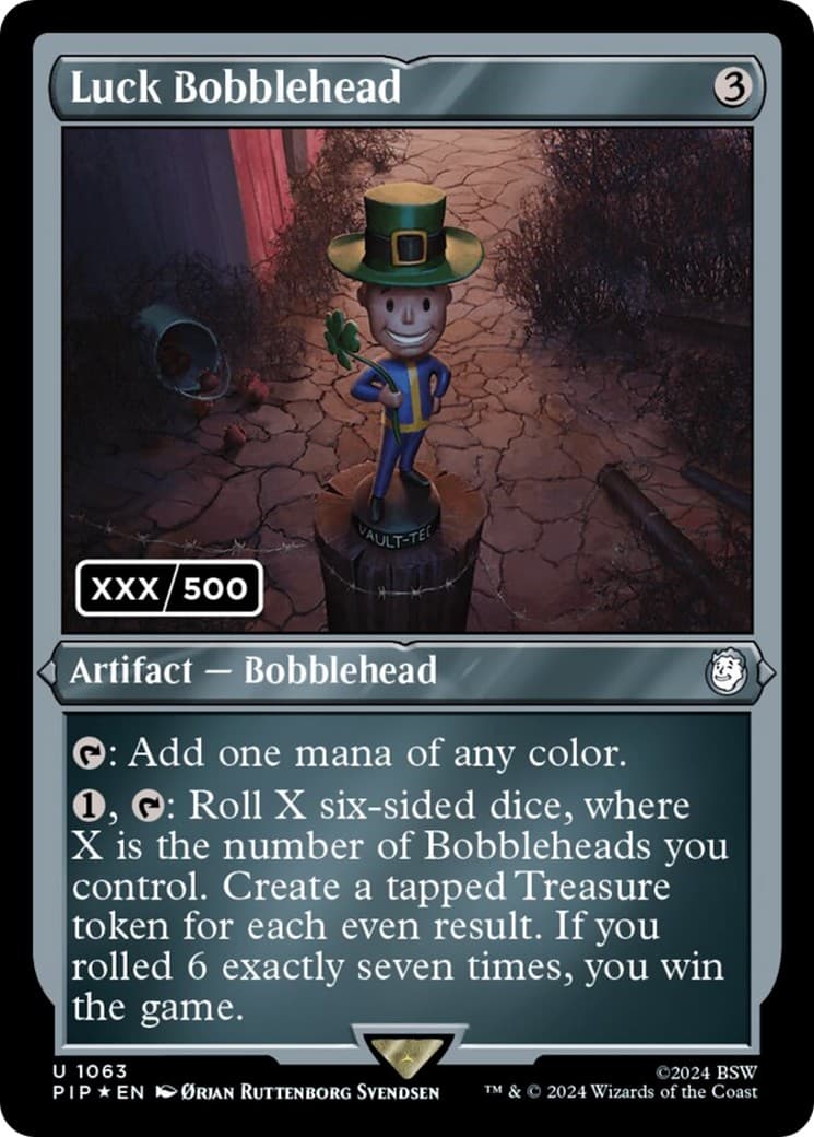 Luck Bobblehead - Image 1