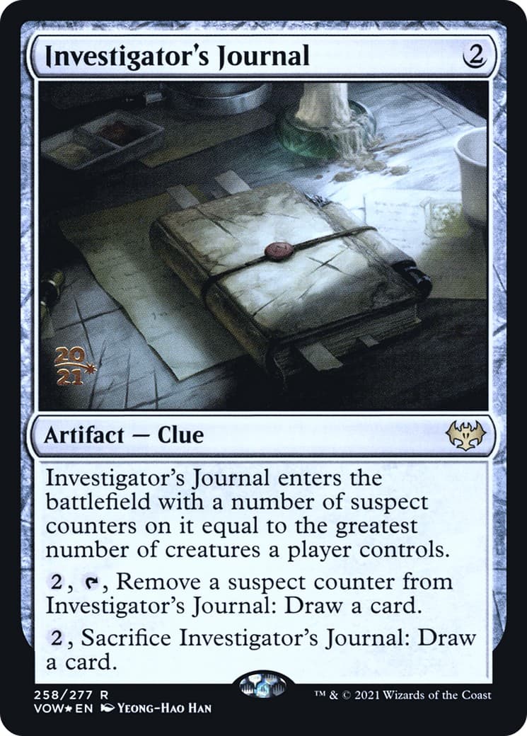 Investigator's Journal - Image 1