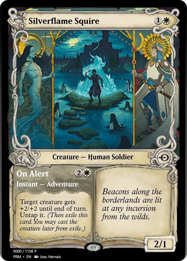 Silverflame Squire // On Alert - Image 1