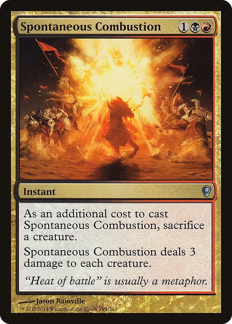 Spontaneous Combustion - Image 1