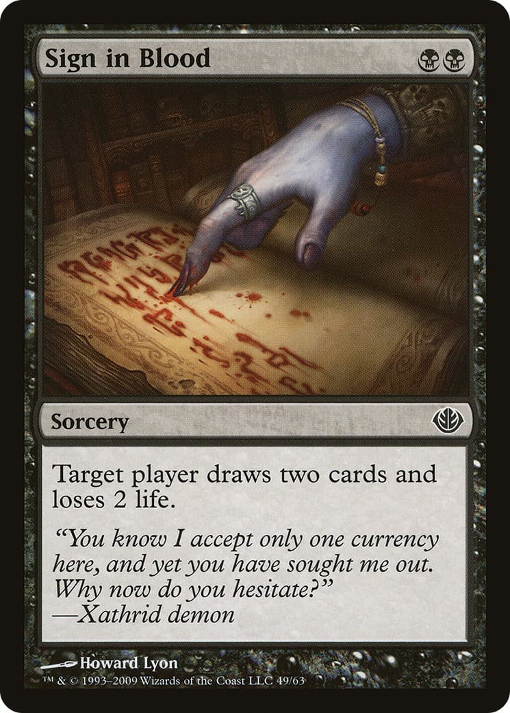 Sign in Blood - Image 1