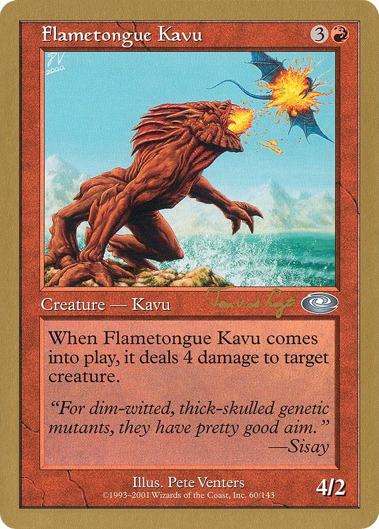 Flametongue Kavu - Image 1