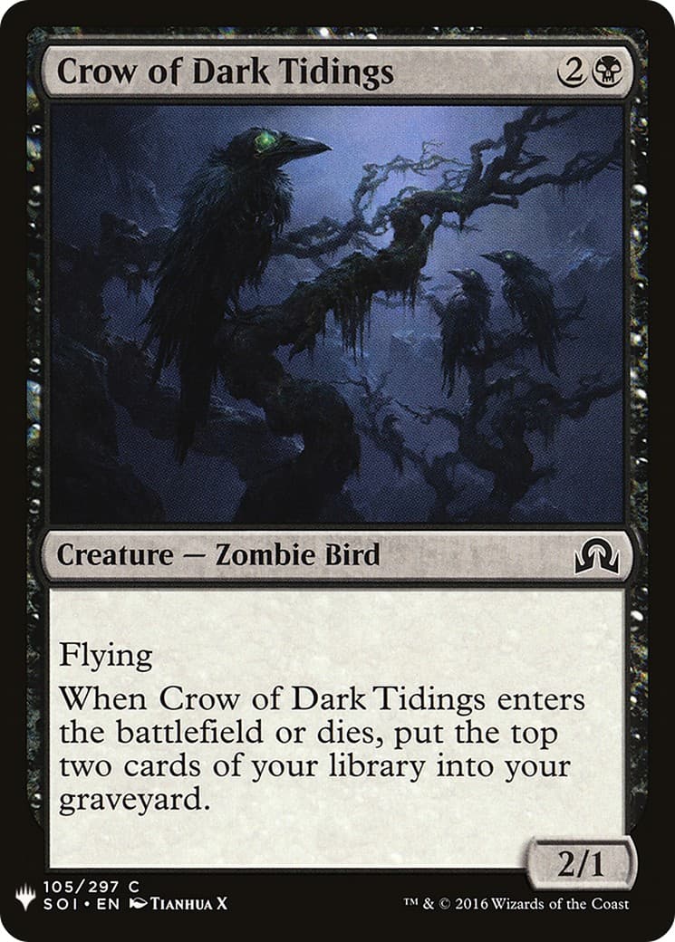 Crow of Dark Tidings - Image 1