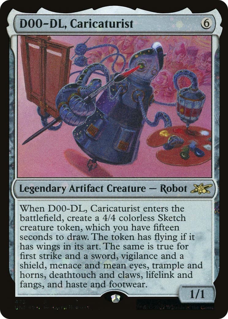 D00-DL, Caricaturist - Image 1