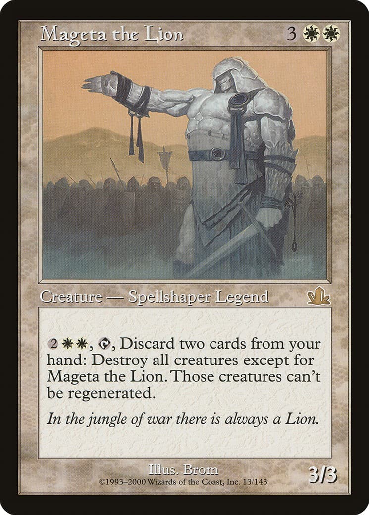 Mageta the Lion - Image 1