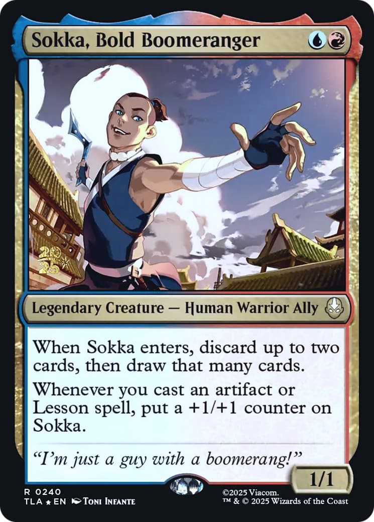 Sokka, Bold Boomeranger - Image 1