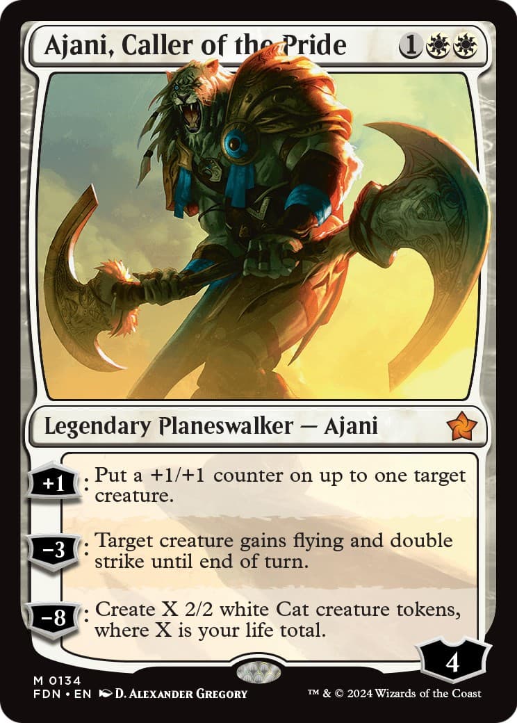 Ajani, Caller of the Pride - Image 1