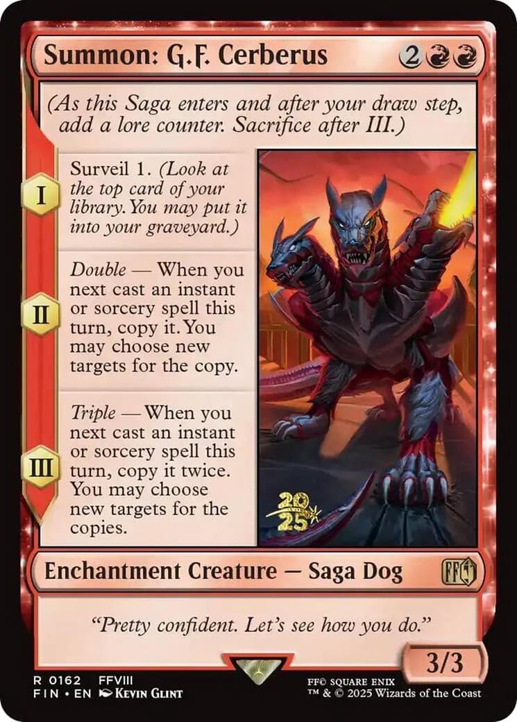 Summon: G.F. Cerberus - Image 1