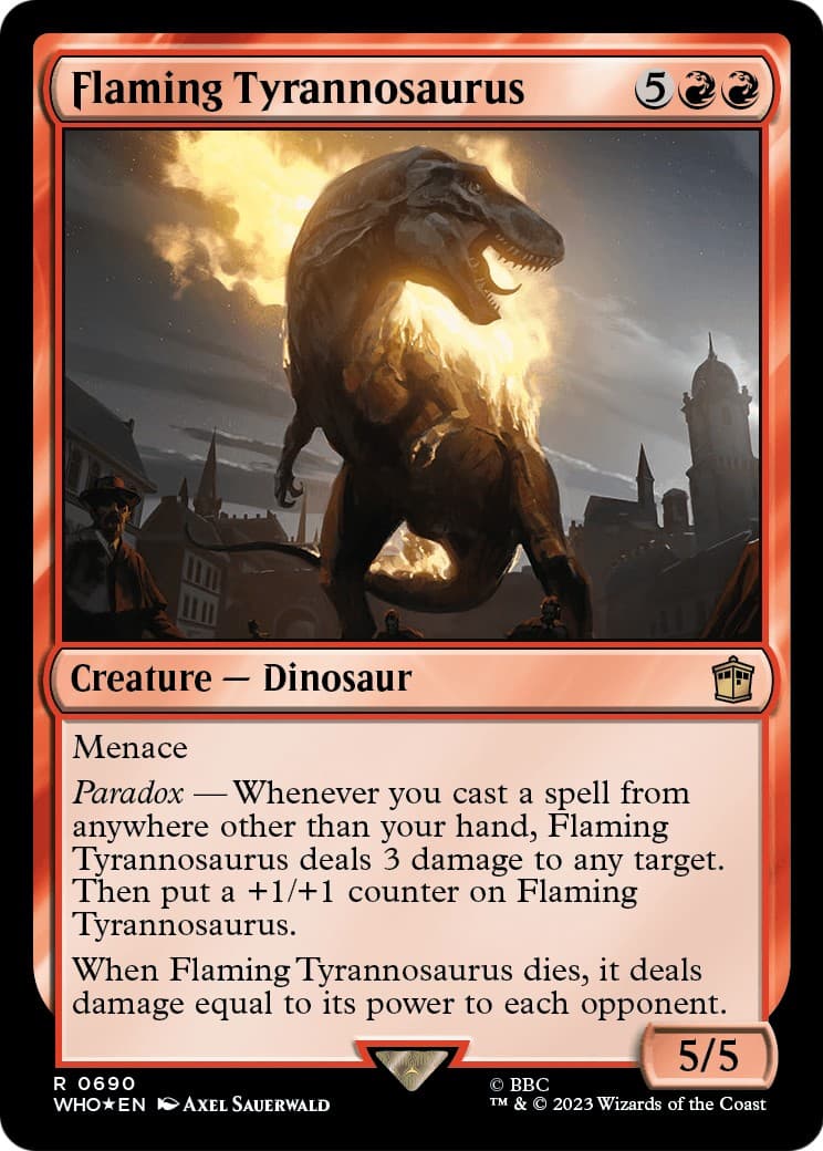 Flaming Tyrannosaurus - Image 1