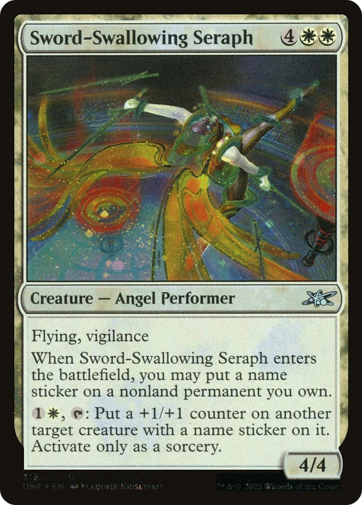 Sword-Swallowing Seraph - Image 1