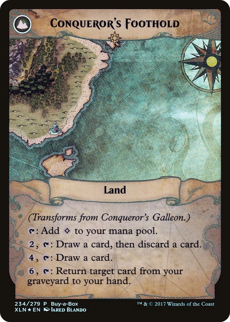 Conqueror's Galleon // Conqueror's Foothold thumbnail 2