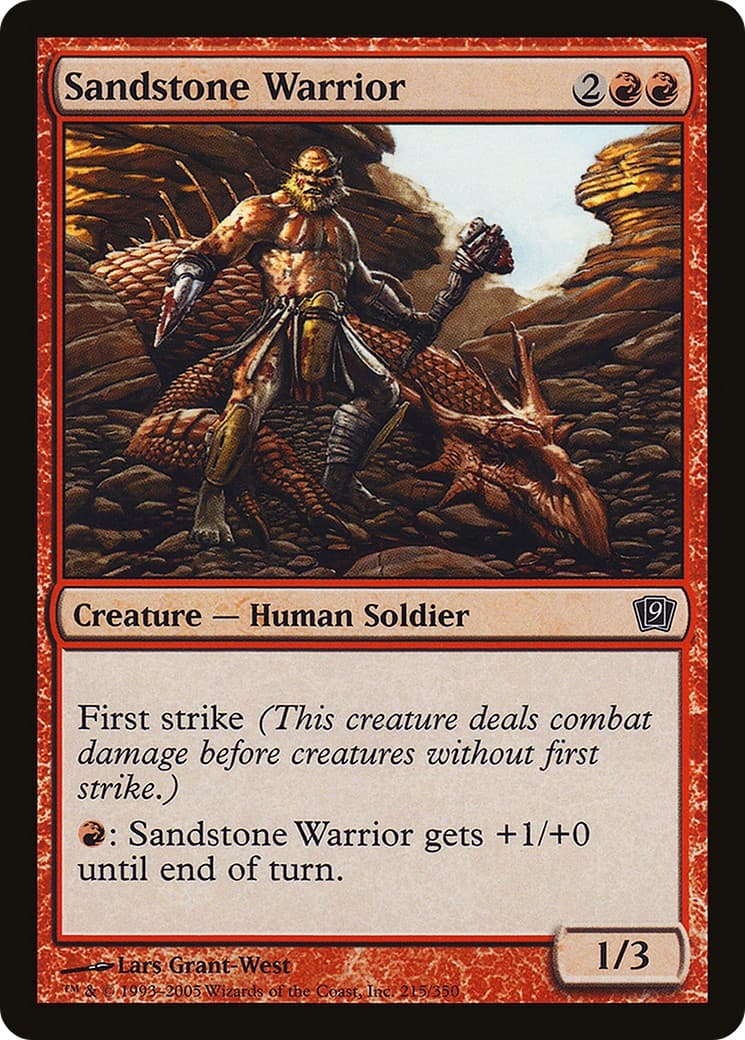 Sandstone Warrior - Image 1