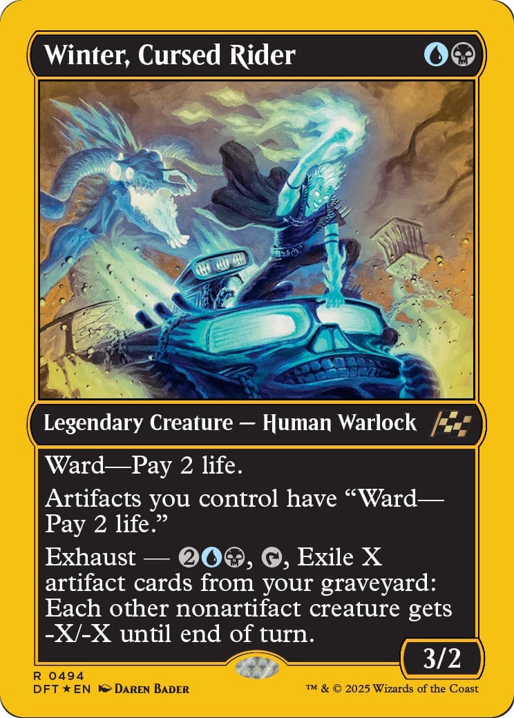 Winter, Cursed Rider - Image 1