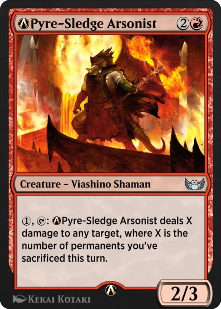 A-Pyre-Sledge Arsonist - Image 1