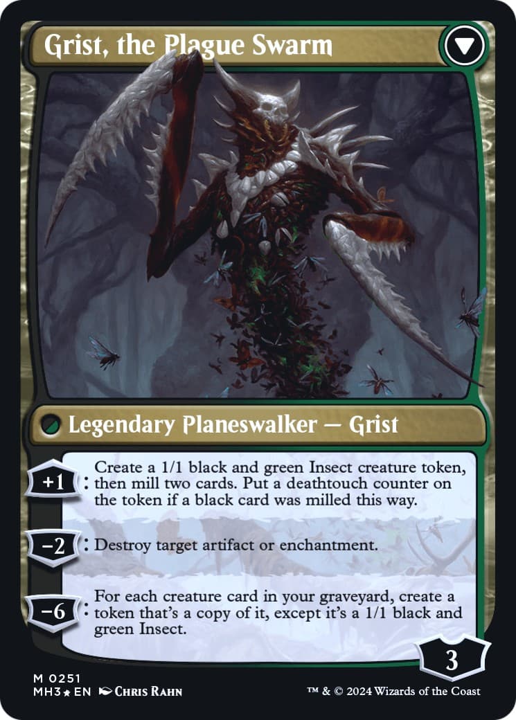 Grist, Voracious Larva // Grist, the Plague Swarm thumbnail 2