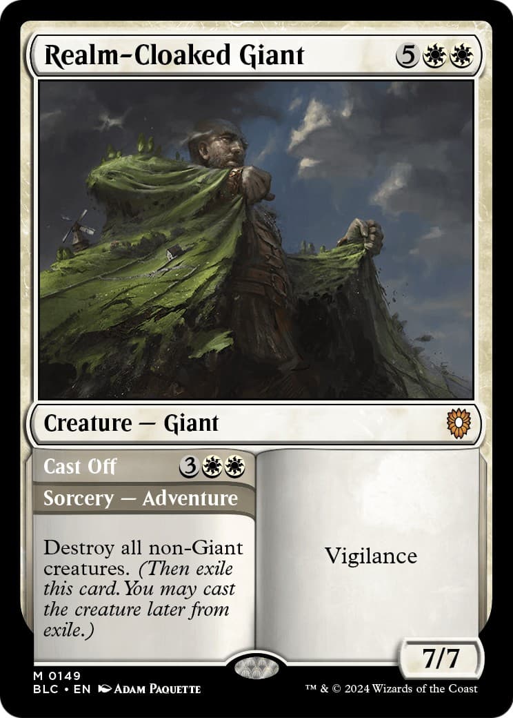 Realm-Cloaked Giant // Cast Off - Image 1