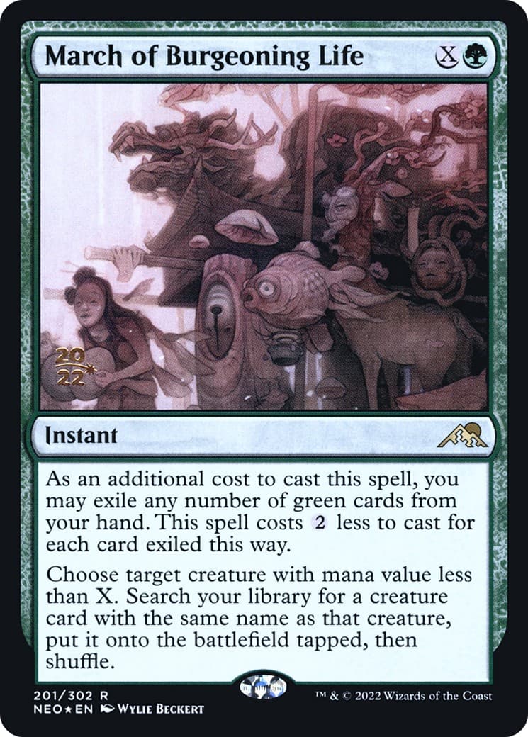 March of Burgeoning Life - Image 1