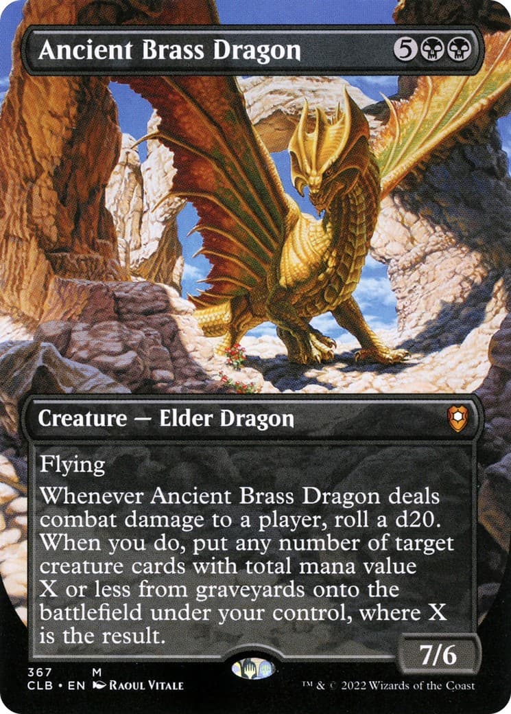 Ancient Brass Dragon - Image 1