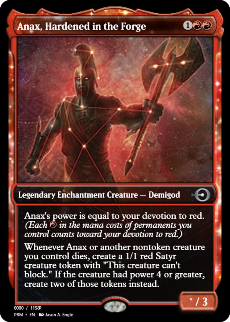 Anax, Hardened in the Forge - Image 1