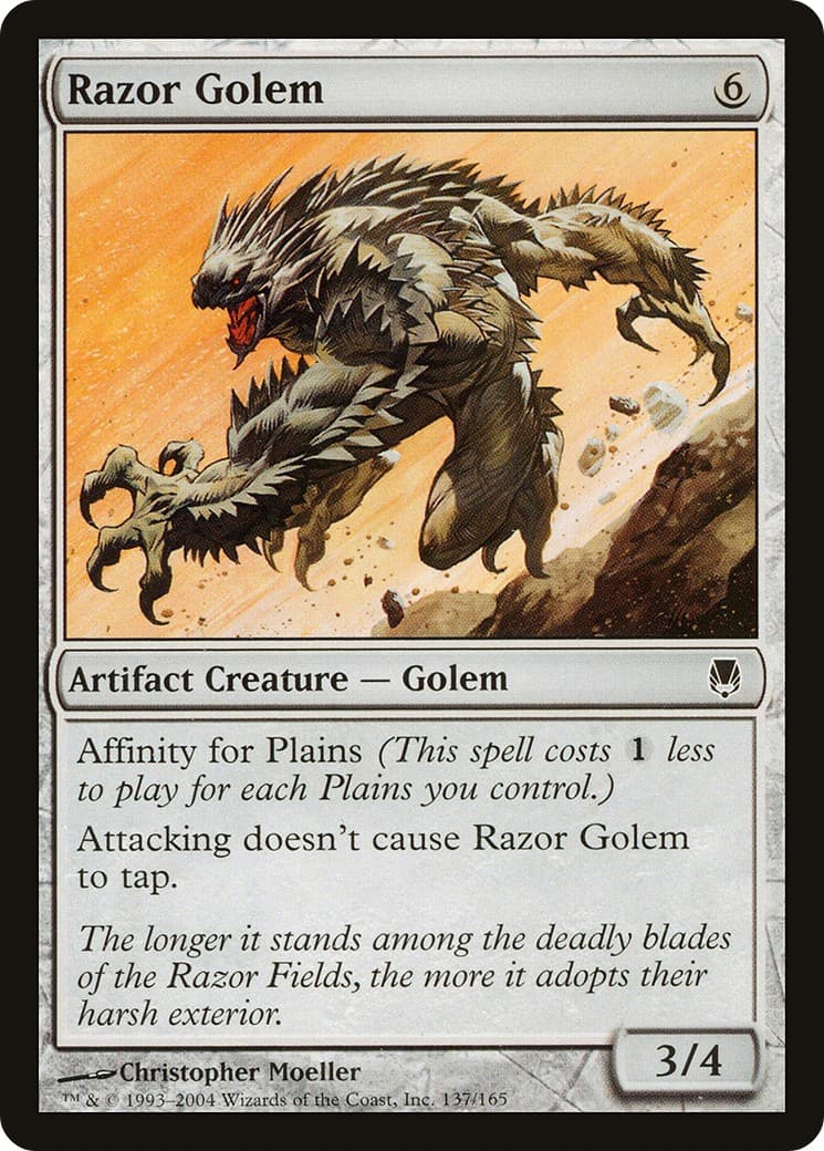 Razor Golem - Image 1