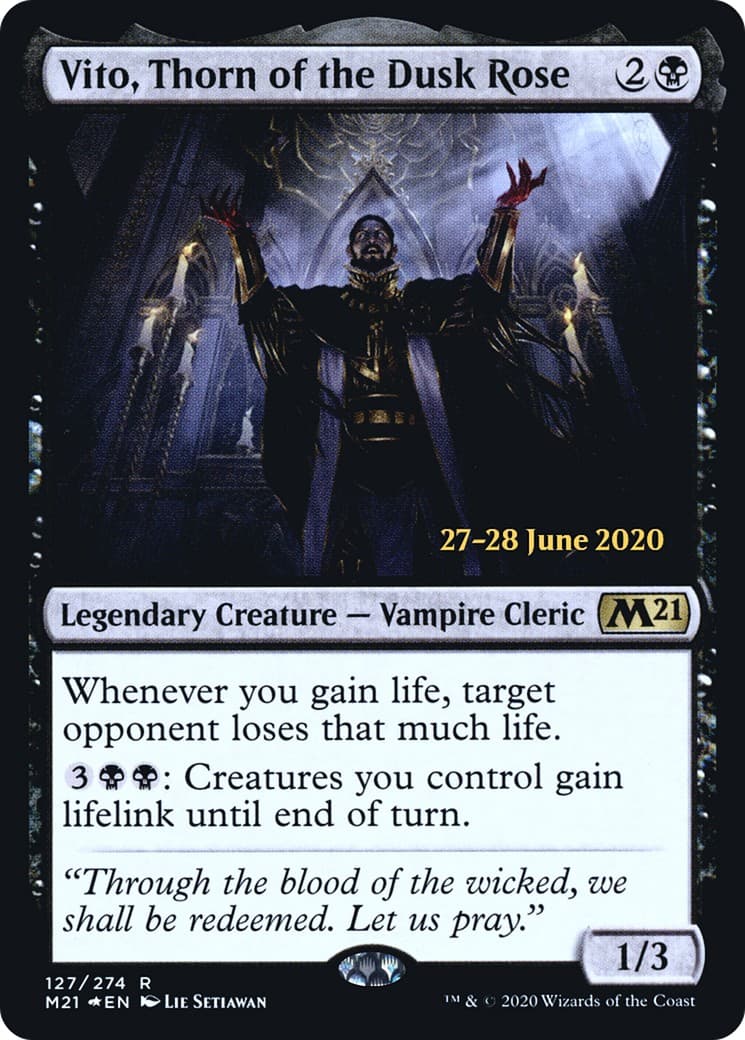Vito, Thorn of the Dusk Rose - Image 1