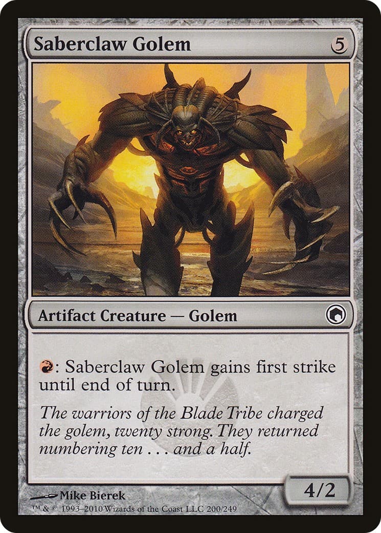 Saberclaw Golem - Image 1