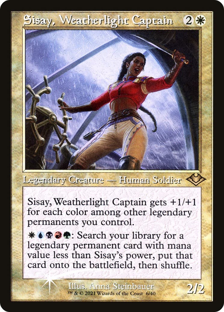 Sisay, Weatherlight Captain - Image 1