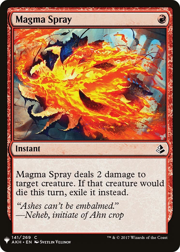 Magma Spray - Image 1