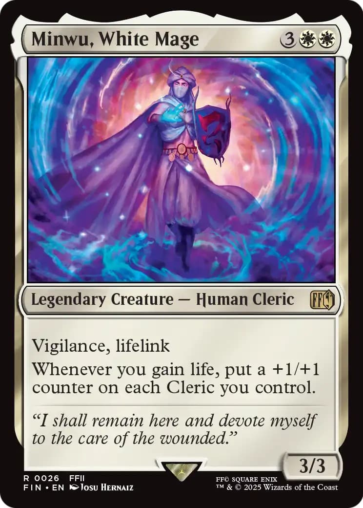 Minwu, White Mage - Image 1