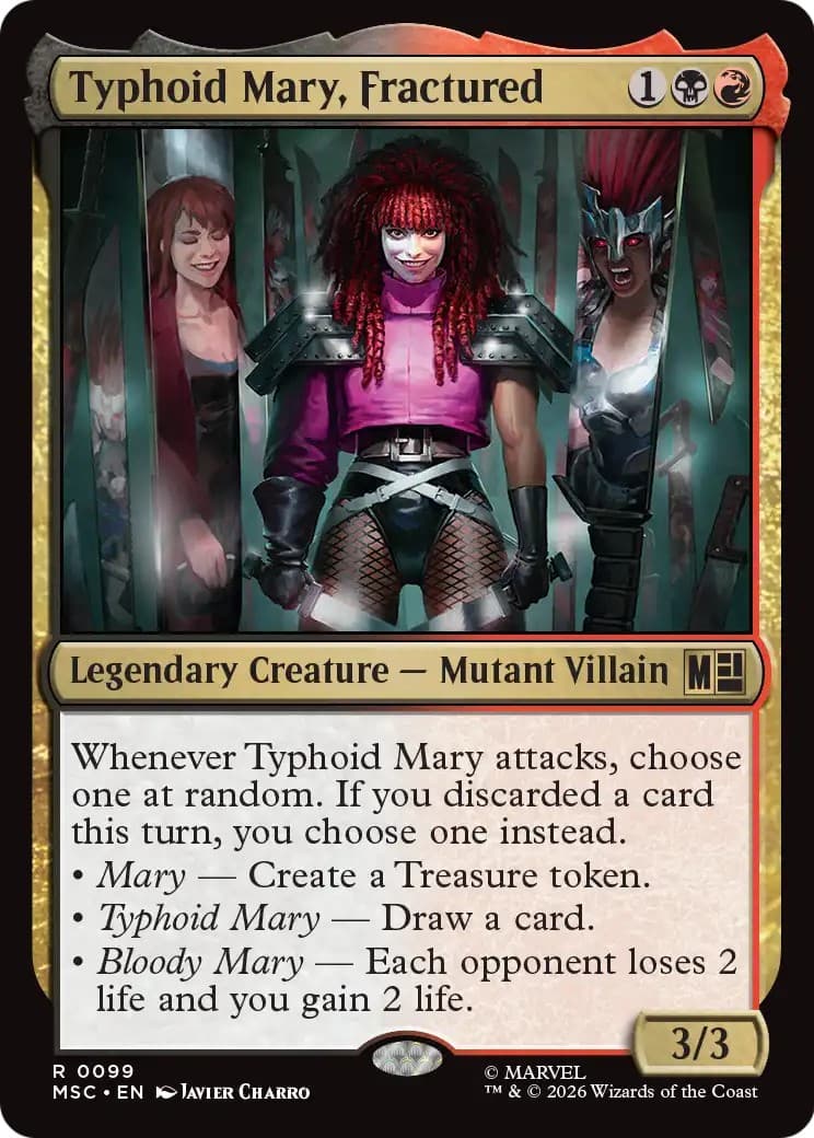 Typhoid Mary, Fractured - Image 1