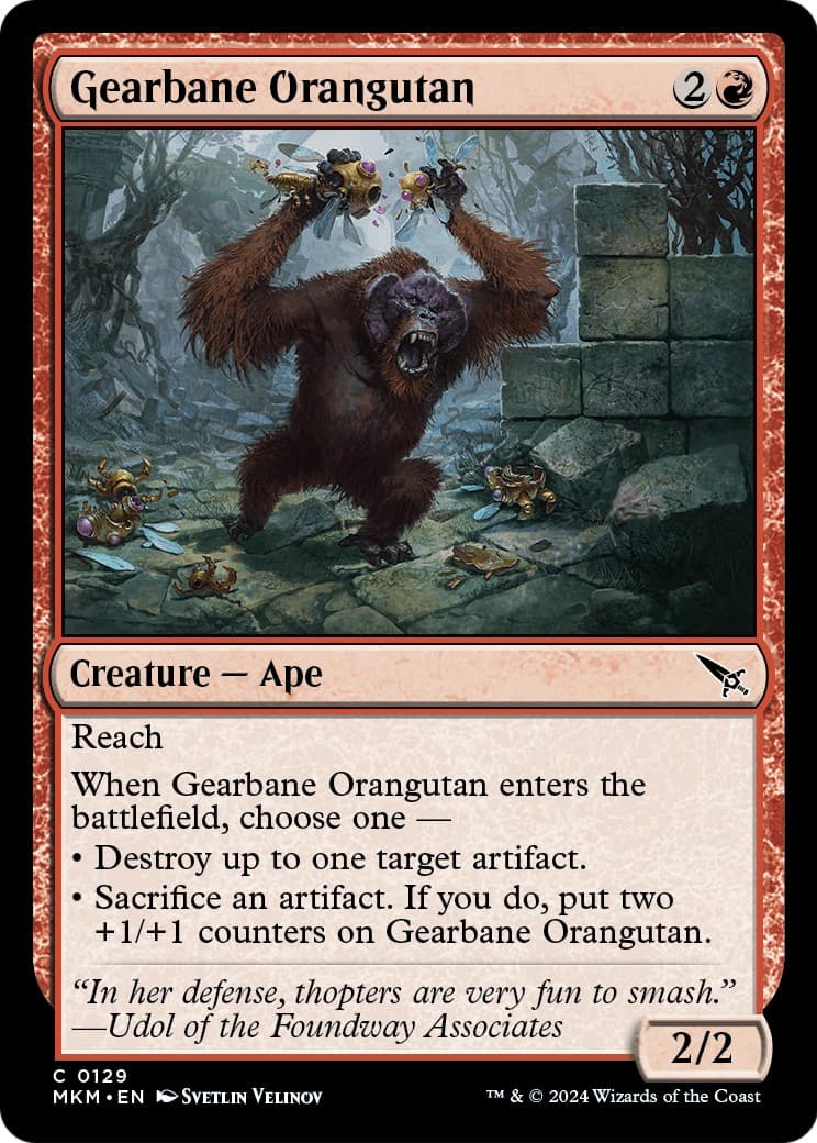 Gearbane Orangutan - Image 1