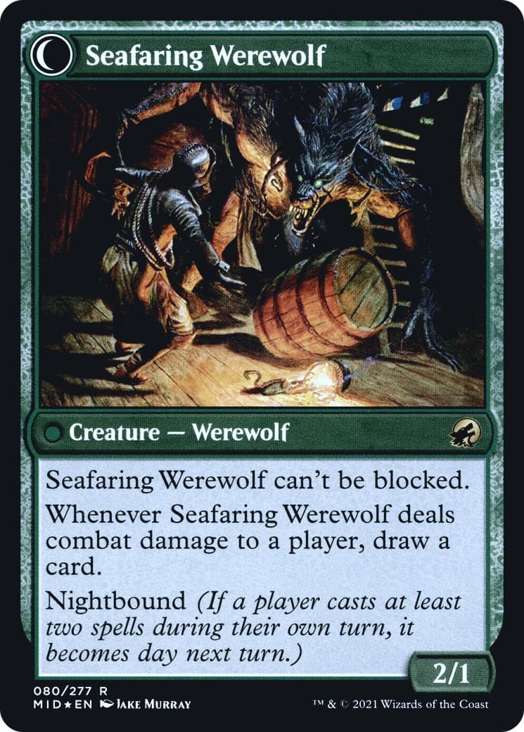 Suspicious Stowaway // Seafaring Werewolf thumbnail 2