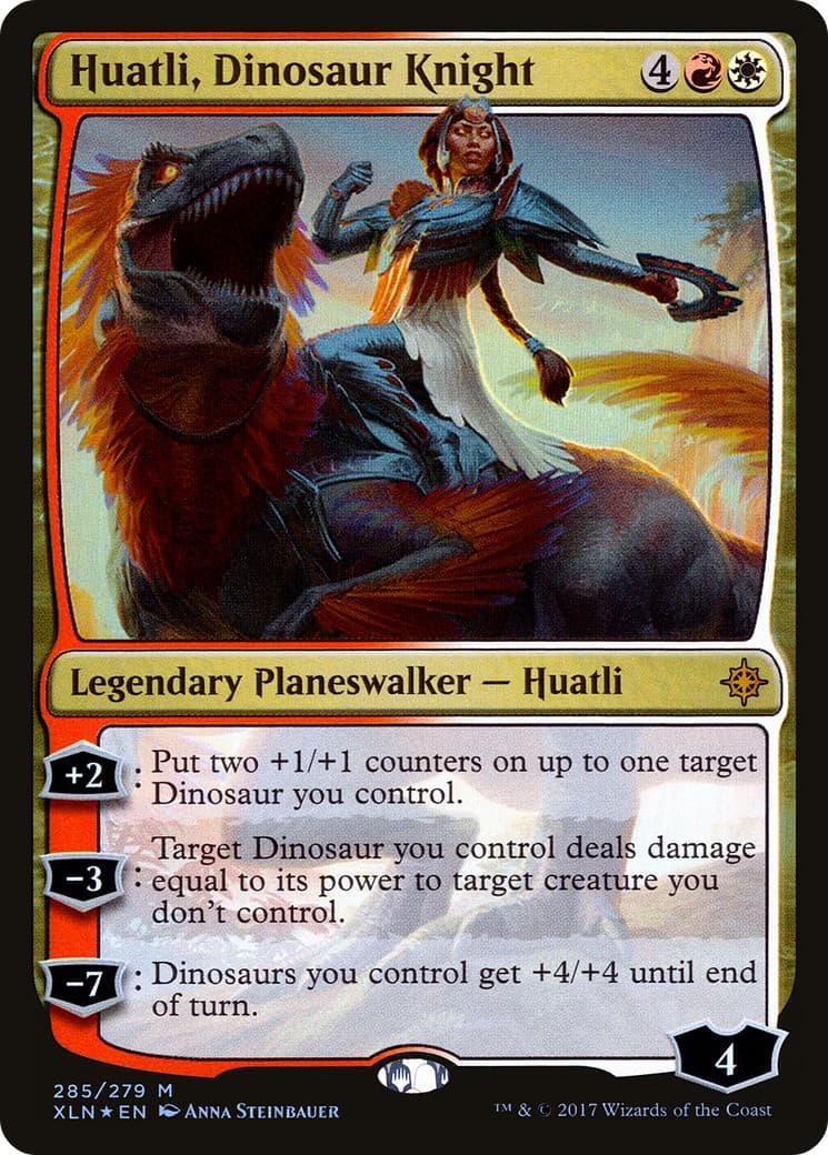 Huatli, Dinosaur Knight - Image 1