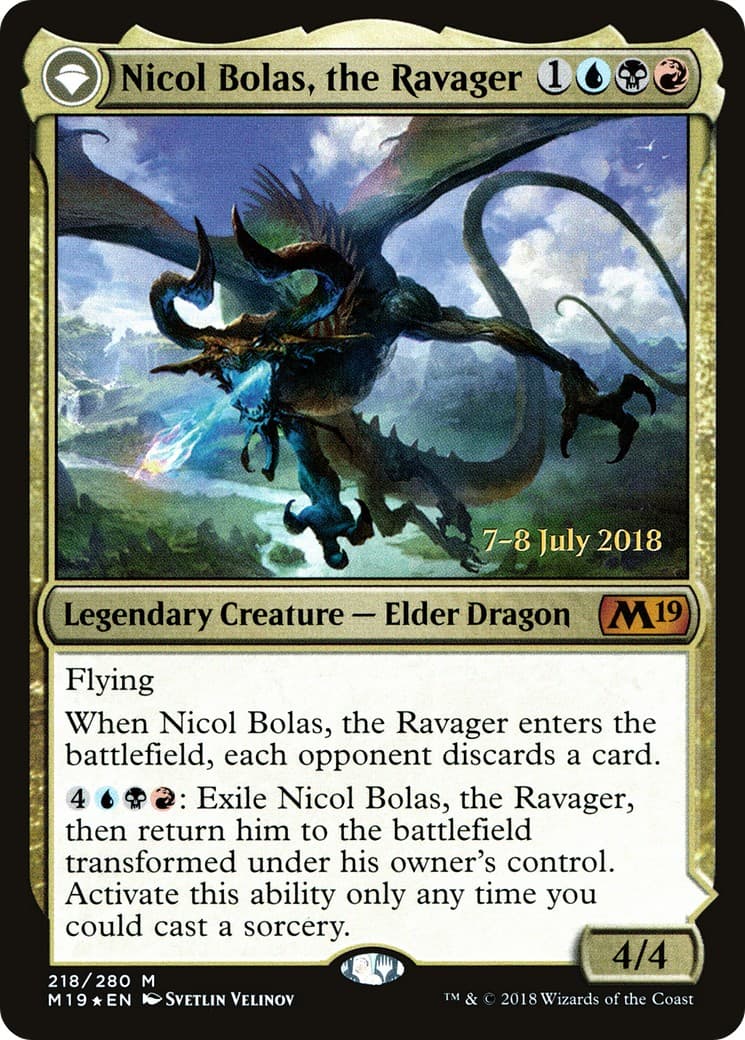 Nicol Bolas, the Ravager // Nicol Bolas, the Arisen - Image 1