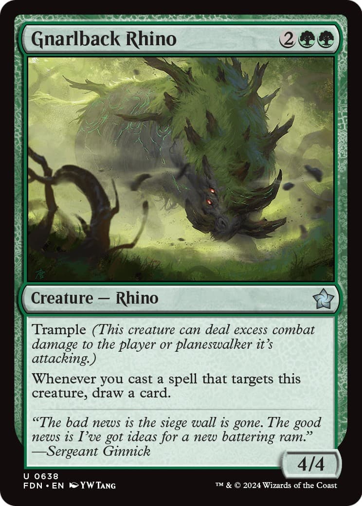 Gnarlback Rhino - Image 1
