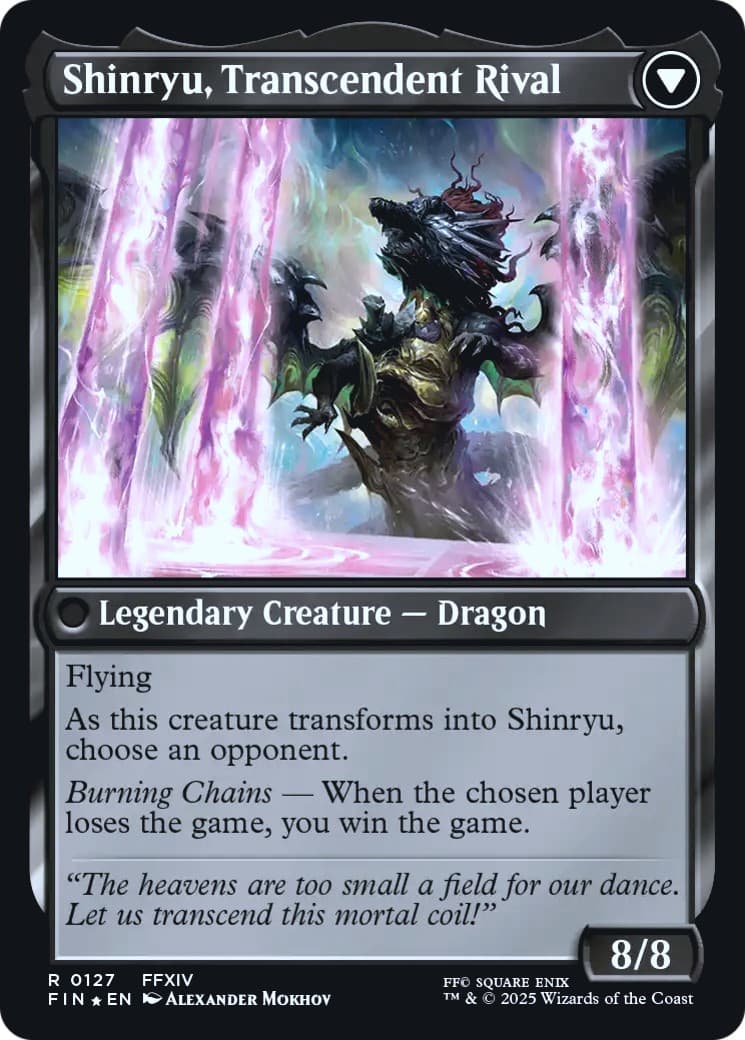 Zenos yae Galvus // Shinryu, Transcendent Rival thumbnail 2