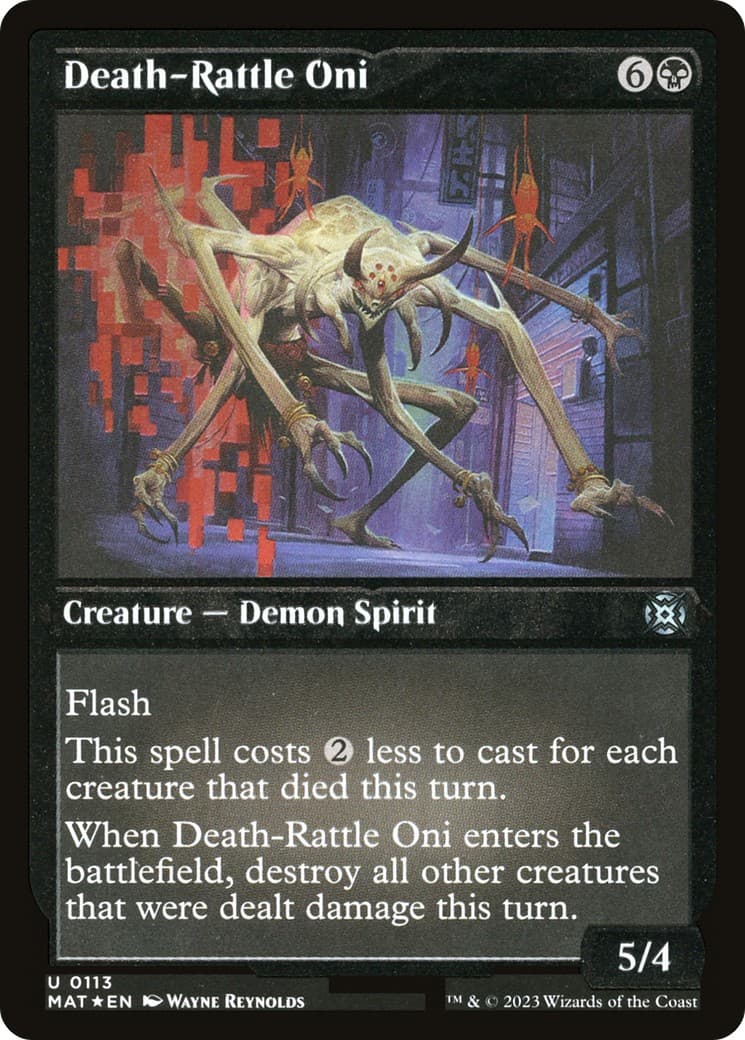 Death-Rattle Oni - Image 1